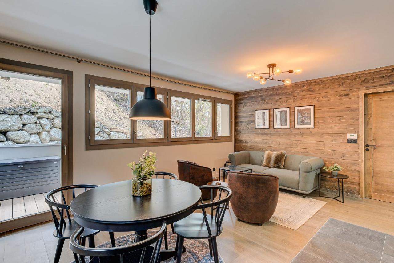 White Pearl A02 - Alpes Travel - Chamonix - Sleeps 4 Apartment Luaran gambar