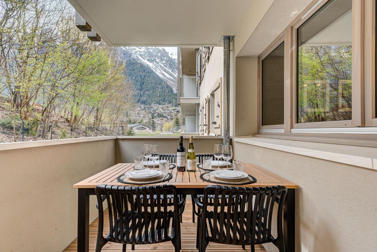White Pearl A02 - Alpes Travel - Chamonix - Sleeps 4 Apartment Luaran gambar